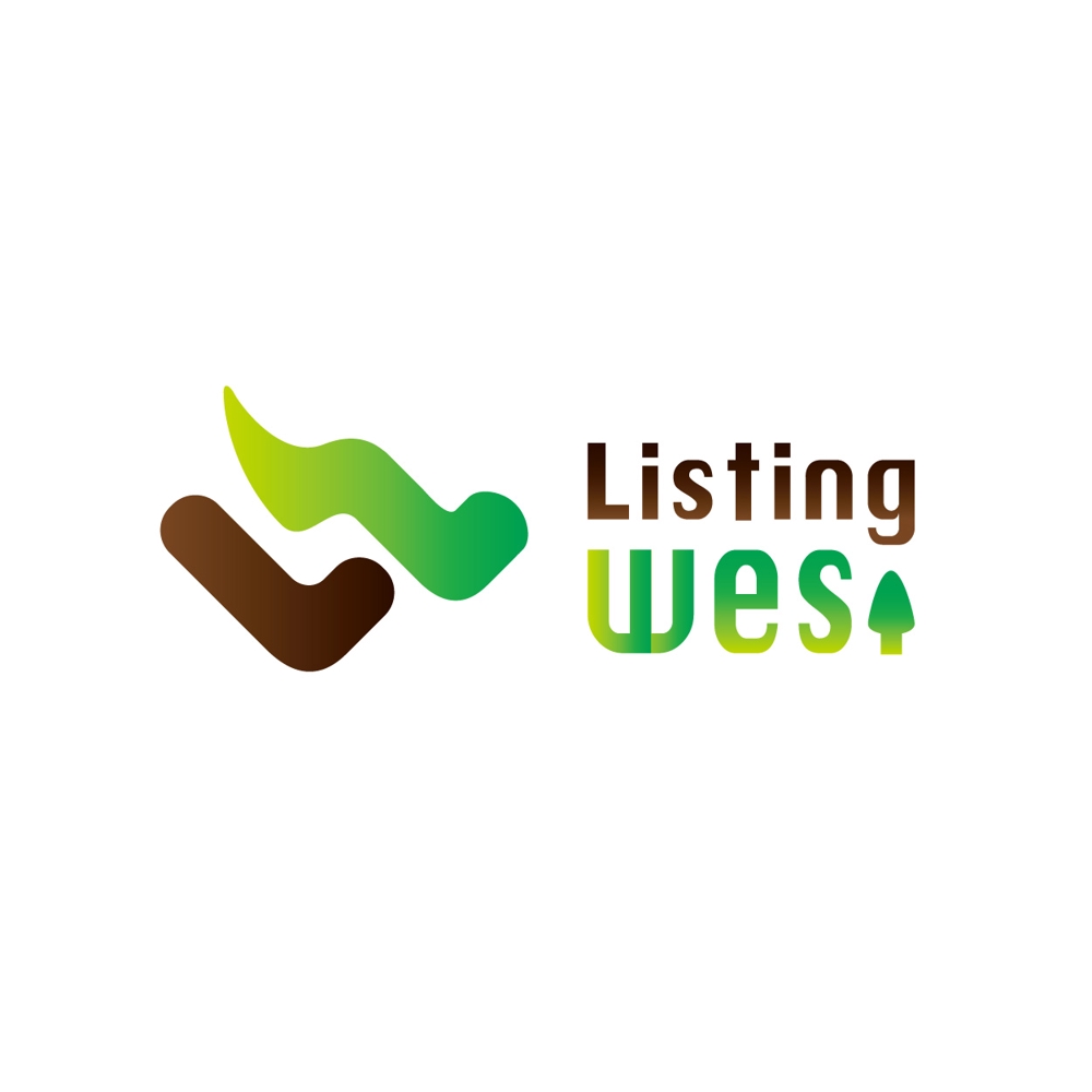 ☆新規オープン☆「Listing West」のロゴ作成
