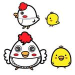 かえるじゃくし (kaeru-jakushi)さんの焼鳥を主としたファミリー居酒屋「とりごこち」のキャラクターデザインへの提案