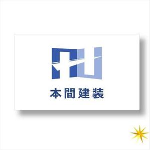 shyo (shyo)さんの株式会社  本間建装    のロゴへの提案