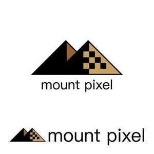 禮arts (dexter_works3399)さんの「mount pixel」のロゴ　への提案