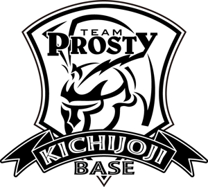 さんの「TEAM　PROSTY　　と　　　KICHIJOJI　 BASE」のロゴ作成への提案