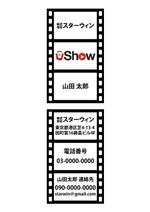 FAKE-0726さんの動画撮影編集およびメディア運営する会社の名刺作成への提案