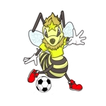 TRAVAdesign (nibansenji)さんのサッカーチーム 蜂のキャラクターデザインへの提案