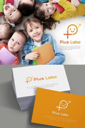 YOO GRAPH (fujiseyoo)さんの幼児・子供向けの食品・日用品のブランド「プラスラボ（PLUS　LAB）」のロゴへの提案