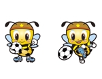 Sdesign (Sdesign)さんのサッカーチーム 蜂のキャラクターデザインへの提案
