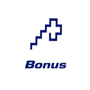 さんの「Bonus」のロゴ作成への提案