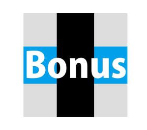 sumioさんの「Bonus」のロゴ作成への提案