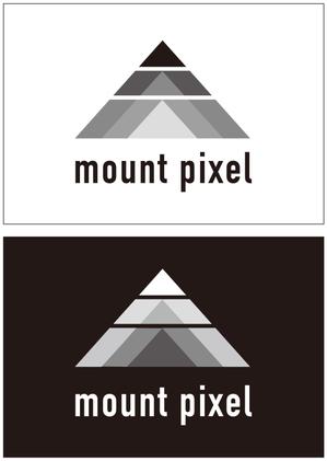 taki-5000 (taki-5000)さんの「mount pixel」のロゴ　への提案