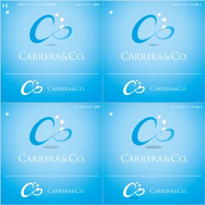 forever (Doing1248)さんのエステサロンを店舗展開する「Carrera&Co.」のロゴ作成への提案