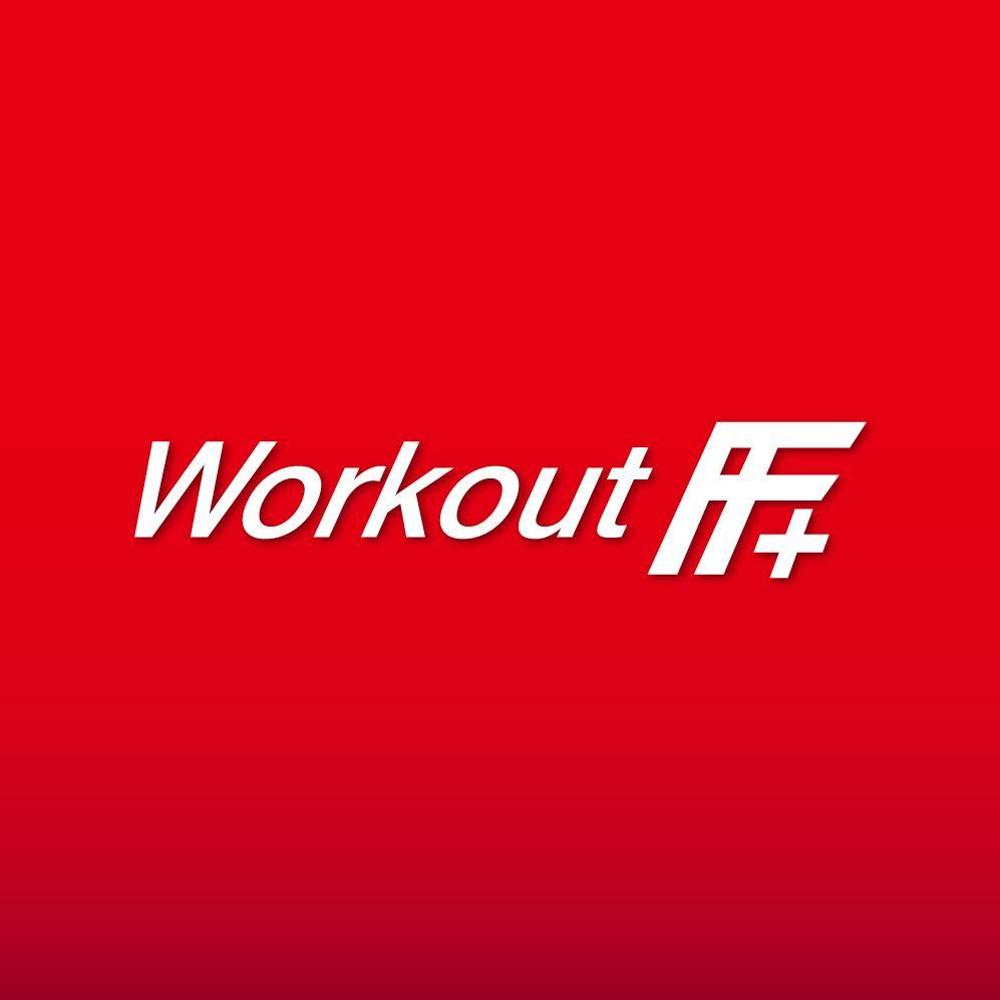 「メディカルフィットネス　Workout IF＋ のロゴ作成」のロゴ作成