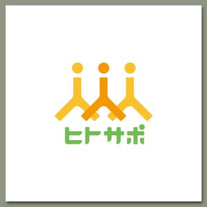 slash (slash_miyamoto)さんの採用マーケティングサービス【ヒトサポ】のロゴへの提案