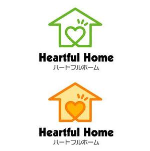 yoshinoさんの「Heartful Home ハートフルホーム」のロゴ作成への提案