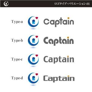 M-Masatoさんの「captain」のロゴ作成への提案