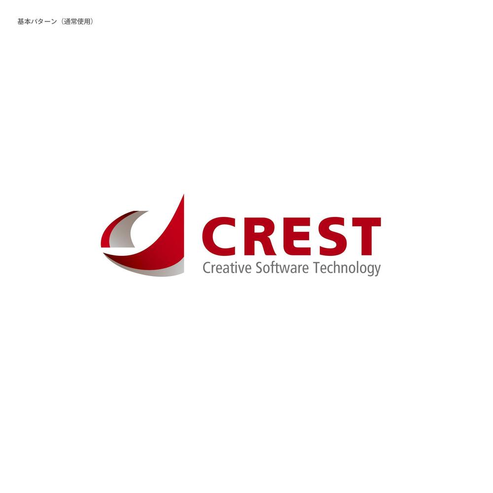 「CREST」のロゴ作成