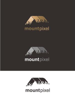 kikujiro (kiku211)さんの「mount pixel」のロゴ　への提案