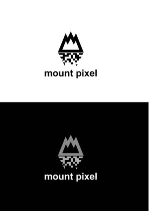 kikujiro (kiku211)さんの「mount pixel」のロゴ　への提案