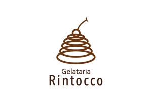 revisiondw (revisiondw)さんのオーガニックジェラートショップ「Gelateria RIntocco」のロゴへの提案