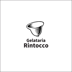 queuecat (queuecat)さんのオーガニックジェラートショップ「Gelateria RIntocco」のロゴへの提案