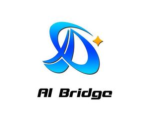 ぽんぽん (haruka0115322)さんのAI人材紹介サービス  「AI Bridge」のロゴ作成依頼への提案