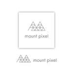 pinkpank (pinkpank)さんの「mount pixel」のロゴ　への提案