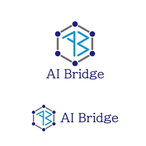 otanda (otanda)さんのAI人材紹介サービス  「AI Bridge」のロゴ作成依頼への提案