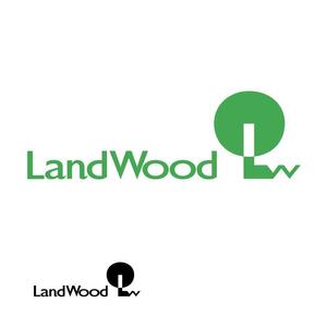 yamahiro (yamahiro)さんの「LandーWood　ランドウッド　どちらでも構いません」のロゴ作成への提案
