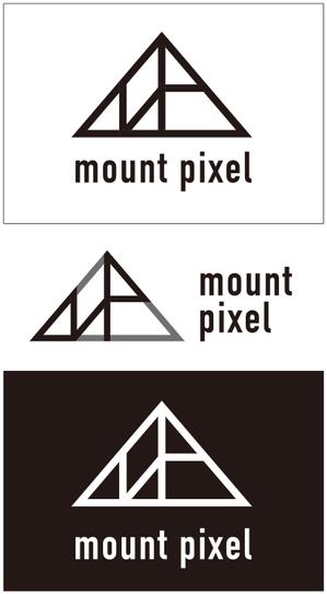 taki-5000 (taki-5000)さんの「mount pixel」のロゴ　への提案