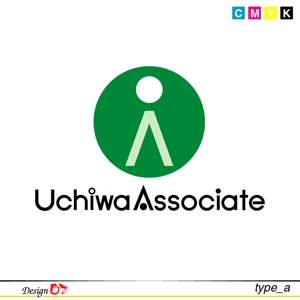 Design Oz ()さんの「UchiwaAssociate」のロゴ作成への提案