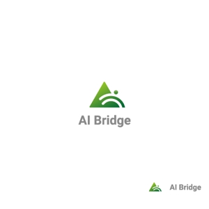 Zeross Design (zeross_design)さんのAI人材紹介サービス  「AI Bridge」のロゴ作成依頼への提案