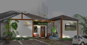 AKI-design (akidesign)さんのイタリアンレストランの入り口周辺 外装デザインのリニューアルへの提案