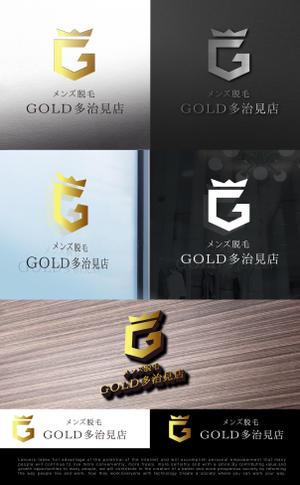 tog_design (tog_design)さんのメンズ脱毛サロン GOLD多治見店のロゴへの提案