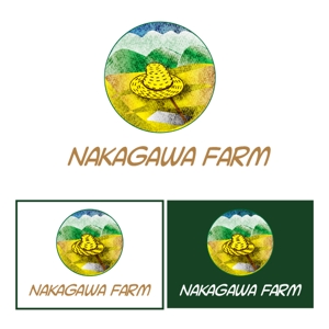 sanksh2 ()さんの農園「ナカガワファーム」のロゴへの提案