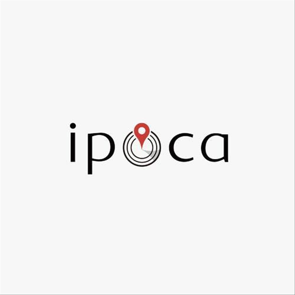 「ipoca」のロゴ作成（既存のロゴの加工）
