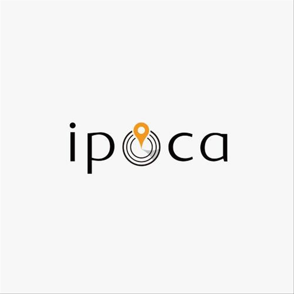 「ipoca」のロゴ作成（既存のロゴの加工）