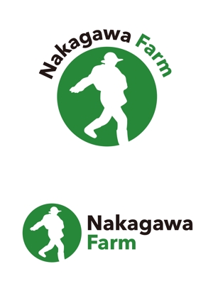 SdesignO ()さんの農園「ナカガワファーム」のロゴへの提案