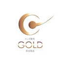 arc design (kanmai)さんのメンズ脱毛サロン GOLD多治見店のロゴへの提案