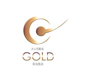 arc design (kanmai)さんのメンズ脱毛サロン GOLD多治見店のロゴへの提案