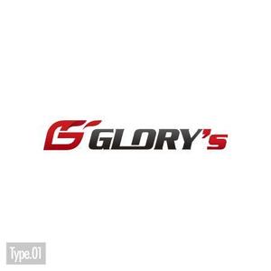 DECO (DECO)さんの「GLORY`s 」のロゴ作成への提案