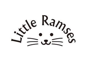 Hiro Kawa ()さんの猫グッズのブランド名「Little Ramses」のロゴへの提案