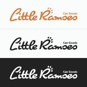 shimo (shimoshi)さんの猫グッズのブランド名「Little Ramses」のロゴへの提案