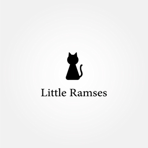 tanaka10 (tanaka10)さんの猫グッズのブランド名「Little Ramses」のロゴへの提案