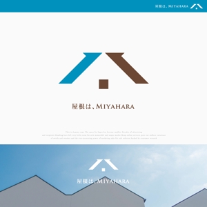 Morinohito (Morinohito)さんの屋根工事会社の「企業ロゴ」制作への提案