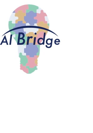 さんのAI人材紹介サービス  「AI Bridge」のロゴ作成依頼への提案