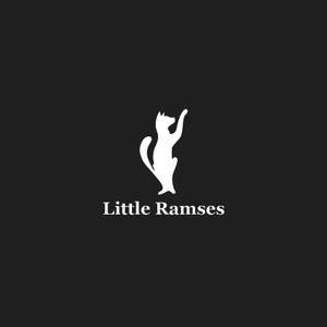 queuecat (queuecat)さんの猫グッズのブランド名「Little Ramses」のロゴへの提案