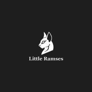 queuecat (queuecat)さんの猫グッズのブランド名「Little Ramses」のロゴへの提案