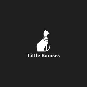 queuecat (queuecat)さんの猫グッズのブランド名「Little Ramses」のロゴへの提案