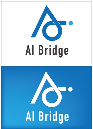 taki-5000 (taki-5000)さんのAI人材紹介サービス  「AI Bridge」のロゴ作成依頼への提案