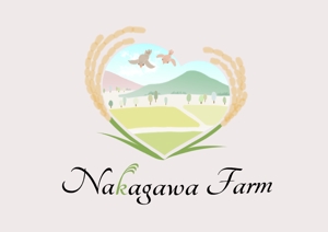 美香+ (mizuki-daisuki)さんの農園「ナカガワファーム」のロゴへの提案