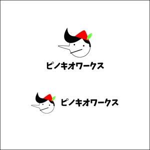 queuecat (queuecat)さんのブライダルコンサルタント＆飲食「株式会社ピノキオワークス」社名ロゴデザインへの提案