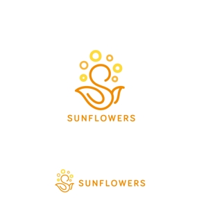 marutsuki (marutsuki)さんの非営利団体「SUNFLOWERS」のロゴへの提案